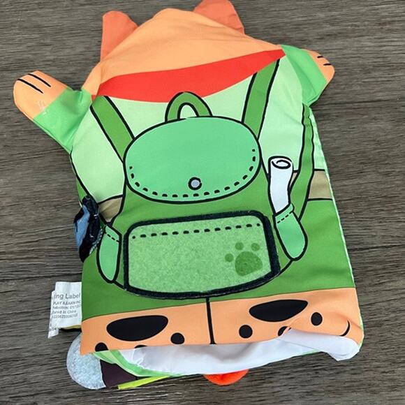 Montessori iPlay ilearn Jungle Adventure Hand Puppet Soft‎ Book - Picture 2 of 5